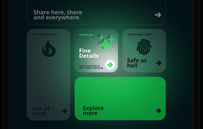 Person analyzing financial data on multiple monitors, representing banking operations